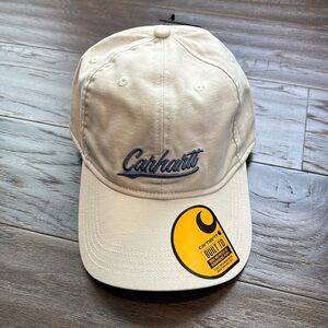 Carhartt Force Sweatband,canvas embroidered script graphic, buckle back cap OSFM